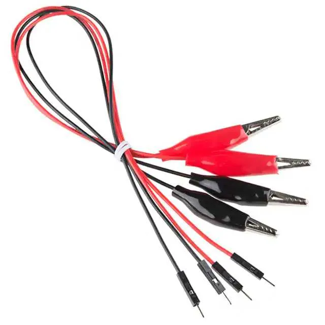 CAB-13191 (ALLIGATOR CLIP WITH PIGTAIL (4 P)
