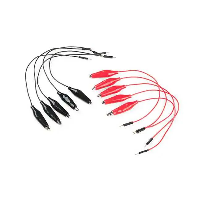 CAB-14303 (ALLIGATOR CLIP PIGTAIL 10 PK)