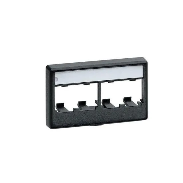 CFFPL4EI (FURNITURE FACEPLATE, 4 PORT, ELE)