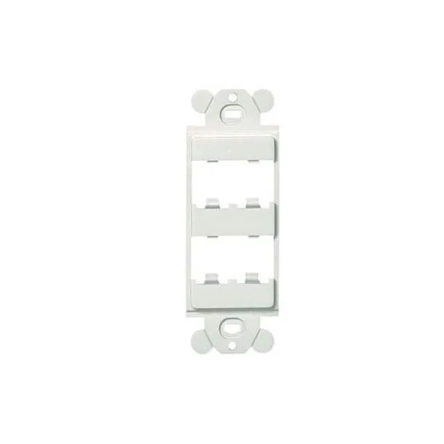 CFG4IW (GFCI FRAME, 4 PORT, OFF WHITE)
