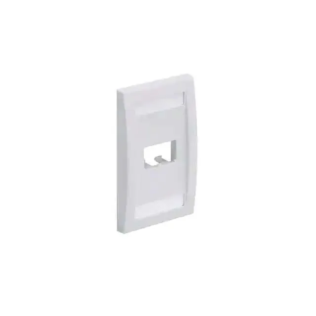 CFPE2IGY (FACEPLATE, 2 PORT, SINGLE GANG,)