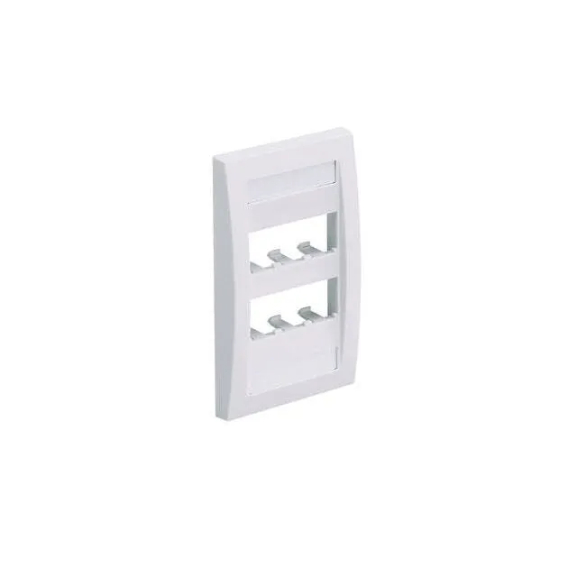 CFPE6EIY (FACEPLATE, 6 PORT, SINGLE GANG,)
