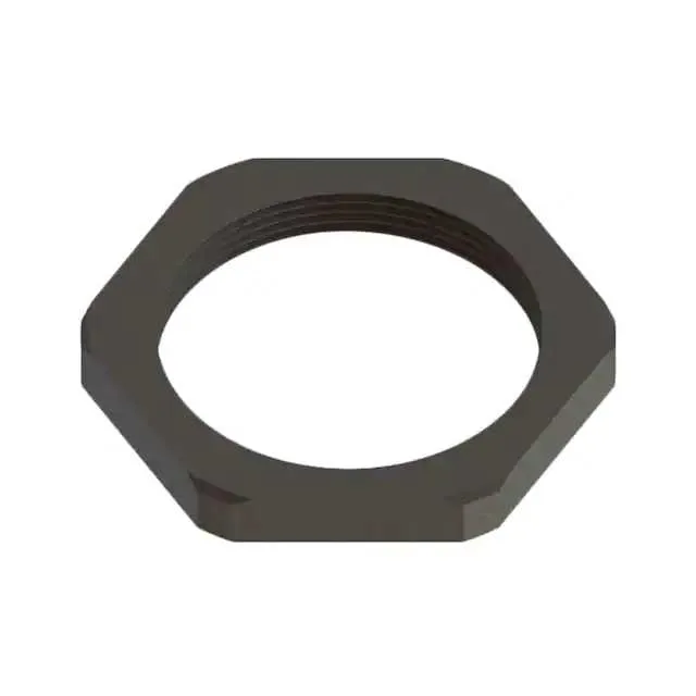 CGLN-NPT-3/8-BK (LOCK NUT 0.866 NYLON NPT-3/8")