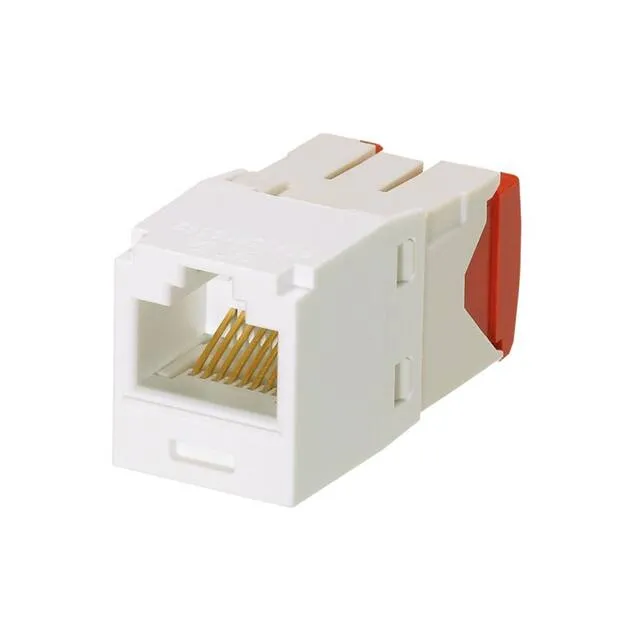 CJ5E88TGAW-24 (MINI-COM MODULE, CAT 5E, UTP, 8)