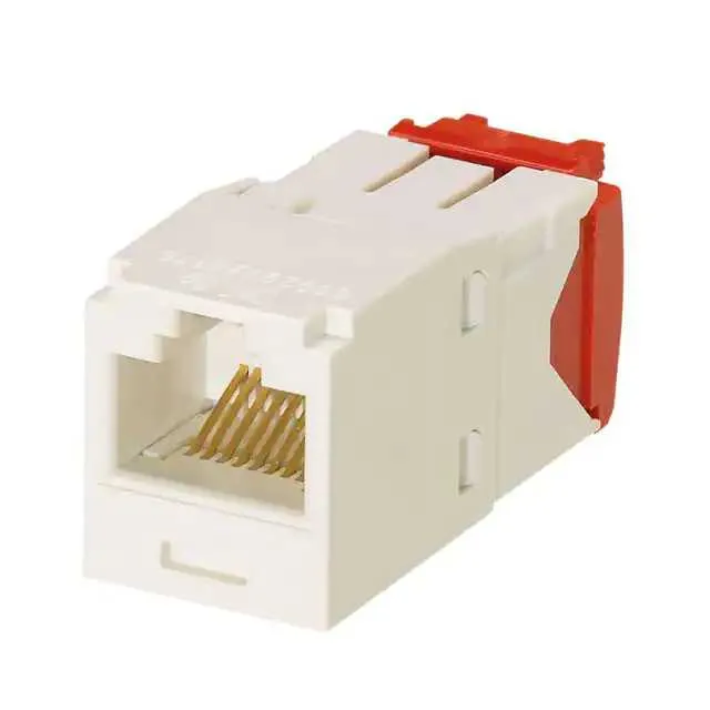 CJ5E88TGIW-24 (MINI-COM MODULE, CAT 5E, UTP, 8)