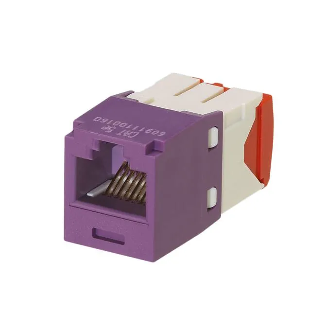 CJ5E88TGVL-24 (MINI-COM MODULE, CAT 5E, UTP, 8)