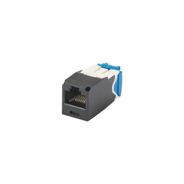 CJ6X88TGBL-24 (MINI-COM MODULE, CAT 6A, UTP, 8)