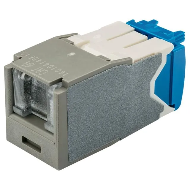CJH6X88TGIG (CAT6A SPRING SHUTTERED JACK, TG)