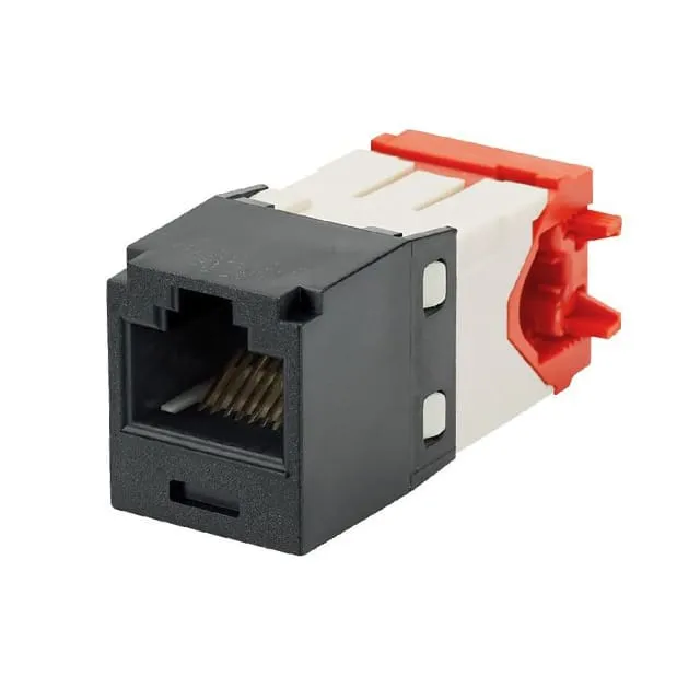 CJR5E88TGBL (MINI-COM MODULE, CAT 5E, UTP, 8)