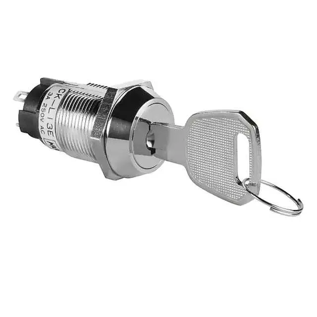 CKL13EFW01-015 (SWITCH KEYLOCK 3POS SPDT 3A 250V)