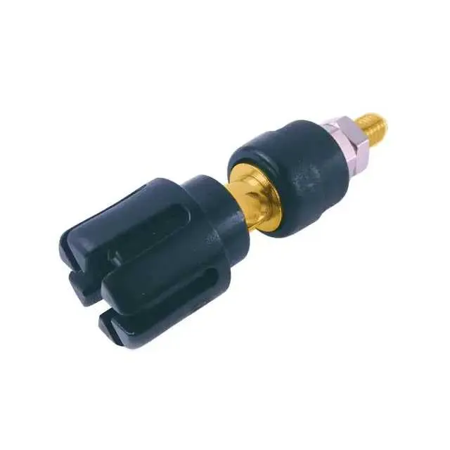 CL159711A (Socket; 4mm banana; 30A; 60VDC; 48mm; black; gold-plated; -20?80°CСрок поставки 2-3 недели)