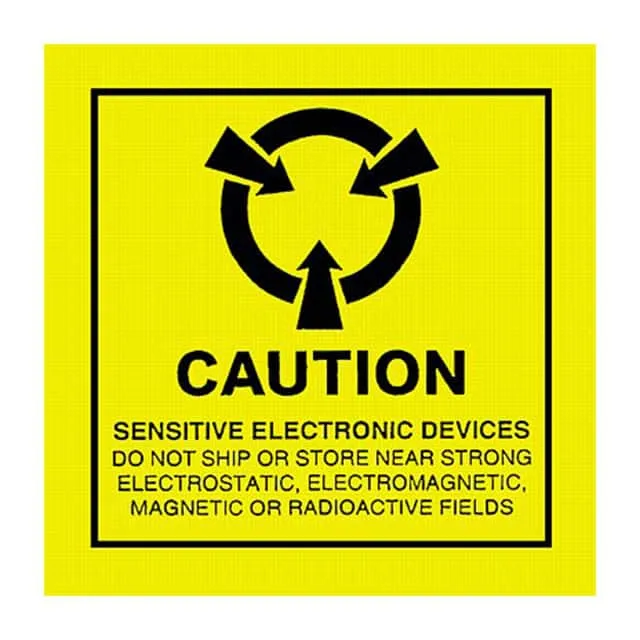 CLABEL4X4 (LABEL ESD/STATIC 4X4" 100PC")