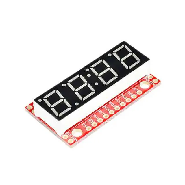 COM-11441 (4DGT 7-SEGMENT SERIAL RED)