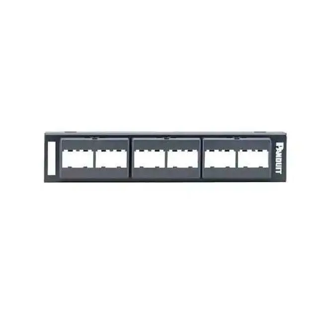 CPP12WBL (PATCH PANEL, 12 PORT, BLACK)