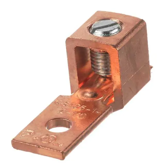 CS125-14SL-QY (CONN TERM RECT LUG 1/0-2AWG #1/4)