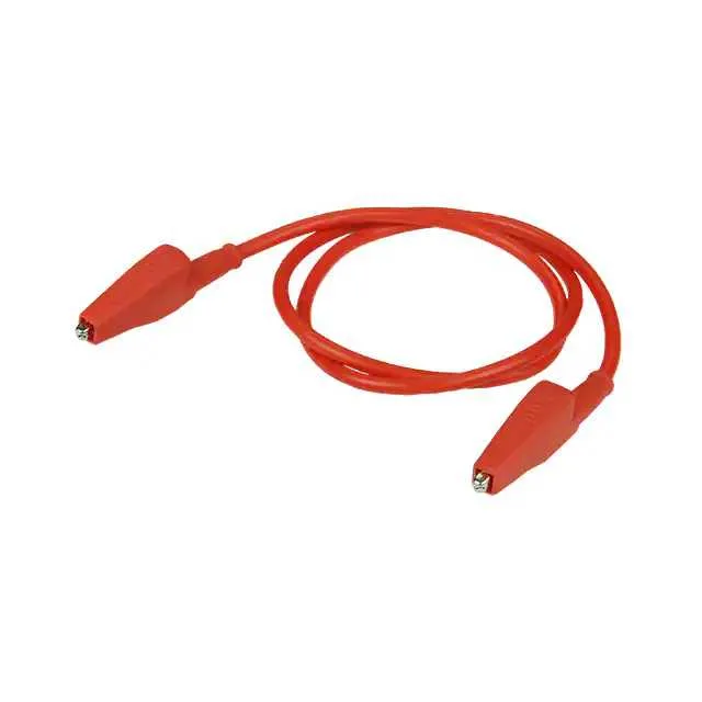 CT3809-100-2 (LEAD, MED. ALLIG CLIPS - SILIC 0)