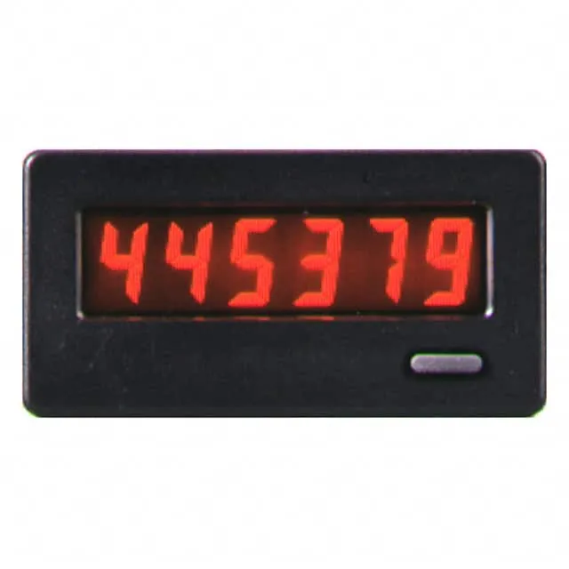 CUB4L8W0 (COUNTER LCD 8 CHAR 3V PANEL MT)