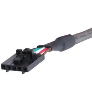 CUI-4138-6FT (CABLE ASSY LATCH 5PIN 5X24AWG 6')