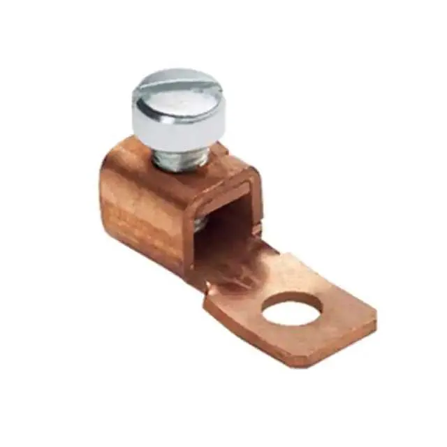 CXS70-14-C (CONN TERM RECT LUG 4-14 AWG #1/4)