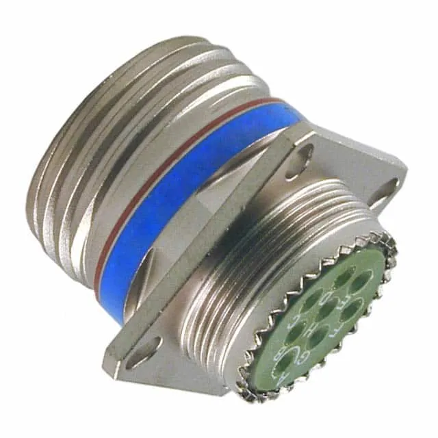 D38999/20FE08SN (CONN RCPT FMALE 8POS GOLD CRIMP)