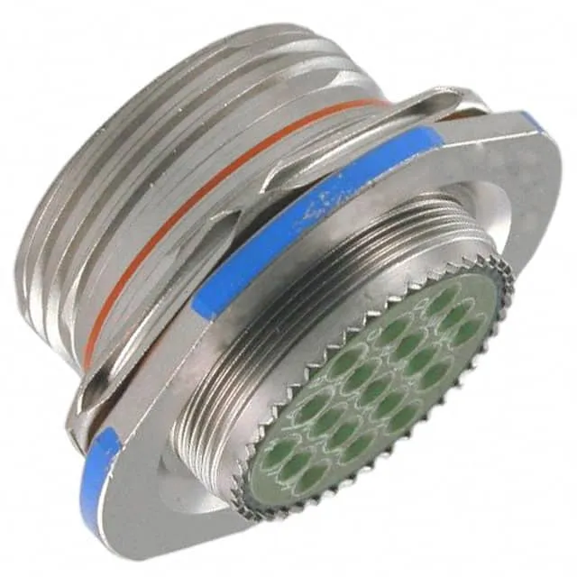D38999/24FJ19SAL (CONN RCPT HSG FMALE 19POS PNL MT)