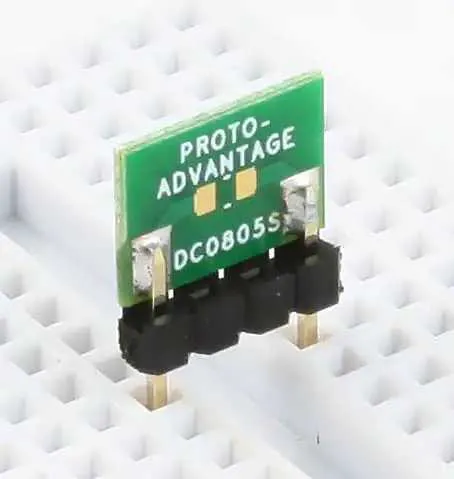 DC0805S-10X (10PC DISCRETE 0805 TO 300MIL TH)