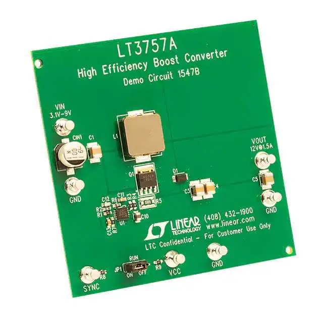 DC1547B (DEMO BOARD BOOST LT3757EDD VER B)
