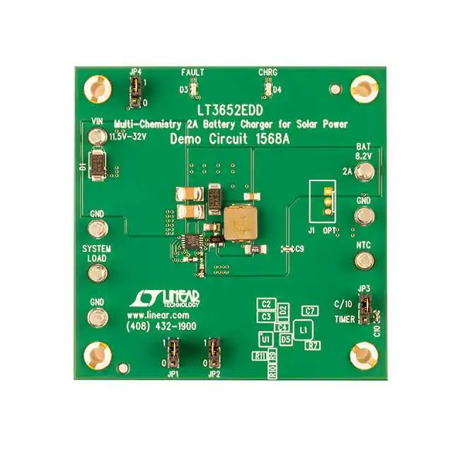DC1568A (BOARD BATTERY CHARGER SOLAR PWR)