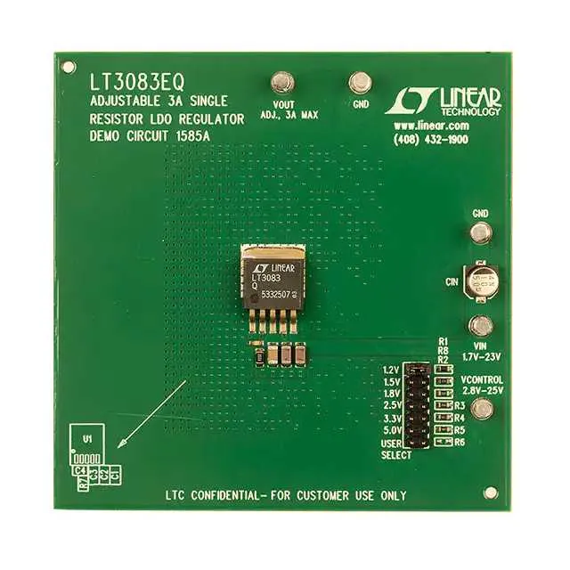 DC1585A (BOARD DEMO FOR LT3083EQ)