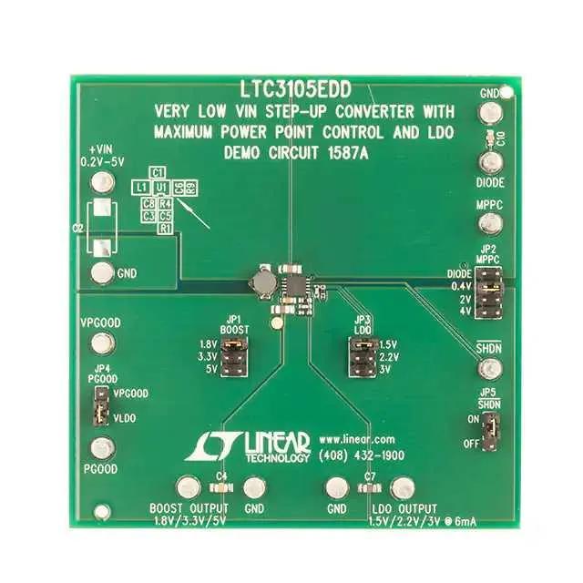 DC1587A (BOARD DEMO FOR LTC3105EDD)