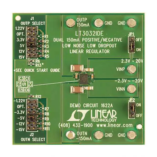 DC1622A (BOARD DEMO FOR LT3032IDE)