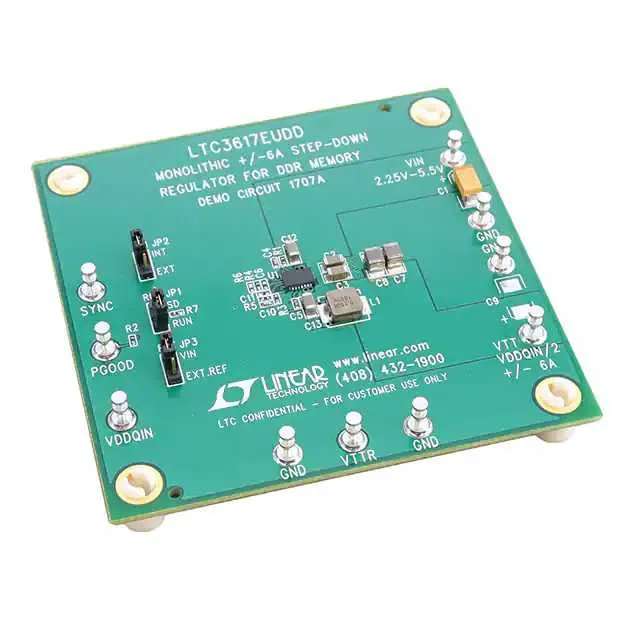 DC1707A (LTC3617EUDD DEMO BOARD VIN=2.25V)