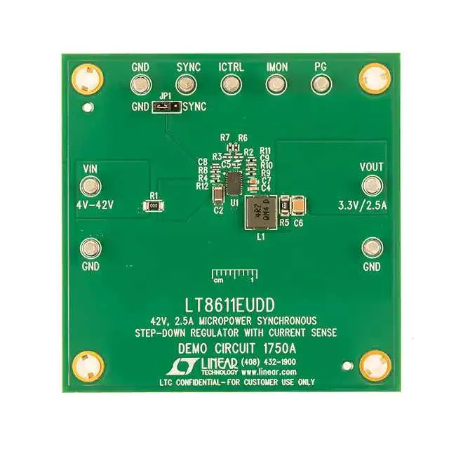 DC1750A (BOARD DEMO FOR LT8611)
