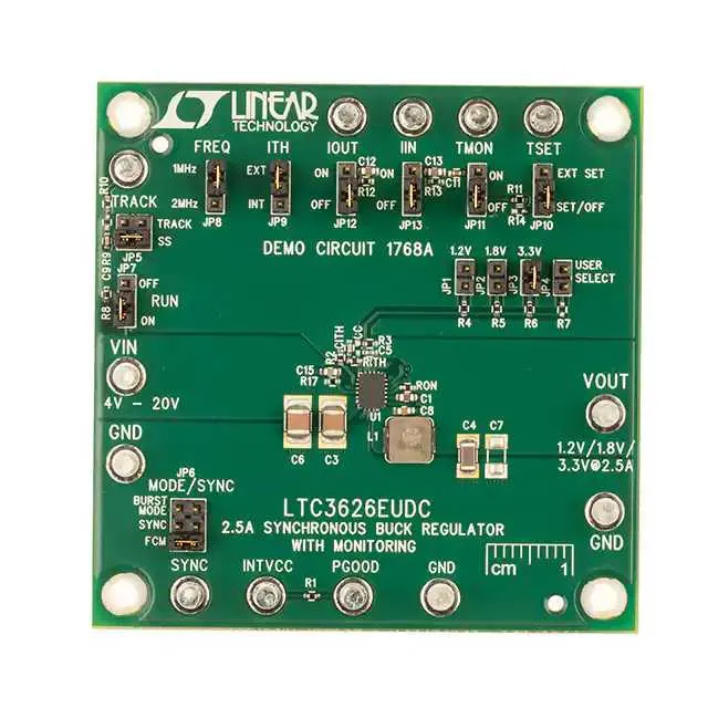 DC1768A (BOARD DEMO FOR LTC3626EUDC)