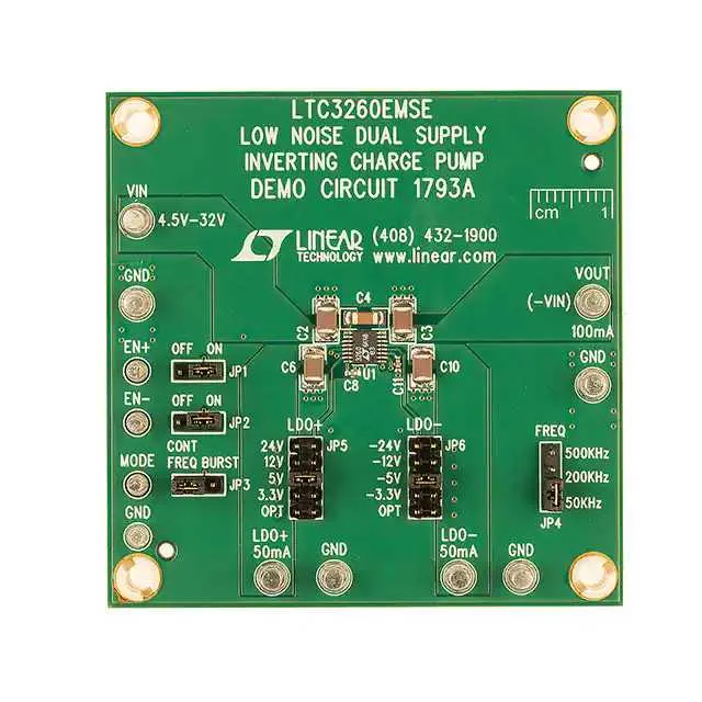 DC1793A (BOARD DEMO FOR LTC3260EMSE)