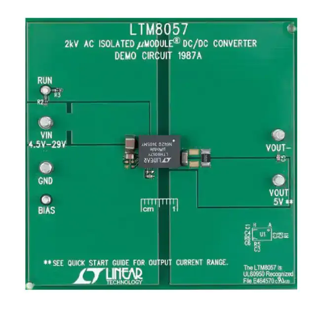 DC1987A (EVAL BOARD FOR LTM8057)