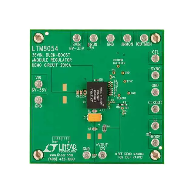 DC2016A (BOARD EVAL FOR LTM8054)