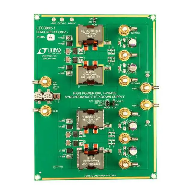 DC2190A-A (DEMO BOARD FOR LTC3892EFE-1)