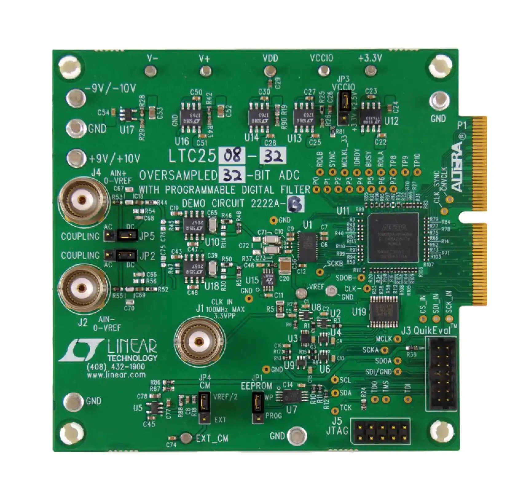 DC2222A-A (DEMO BOARD FOR LTC2500-32)