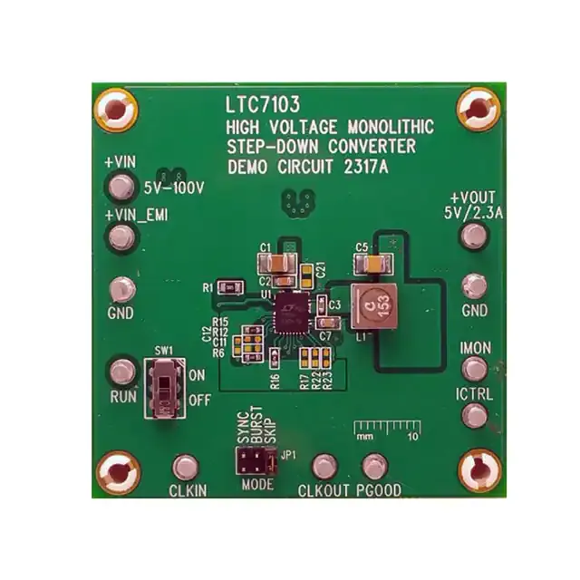 DC2317A (LTC7103 DEMO BOARD VIN = 5V TO 1)