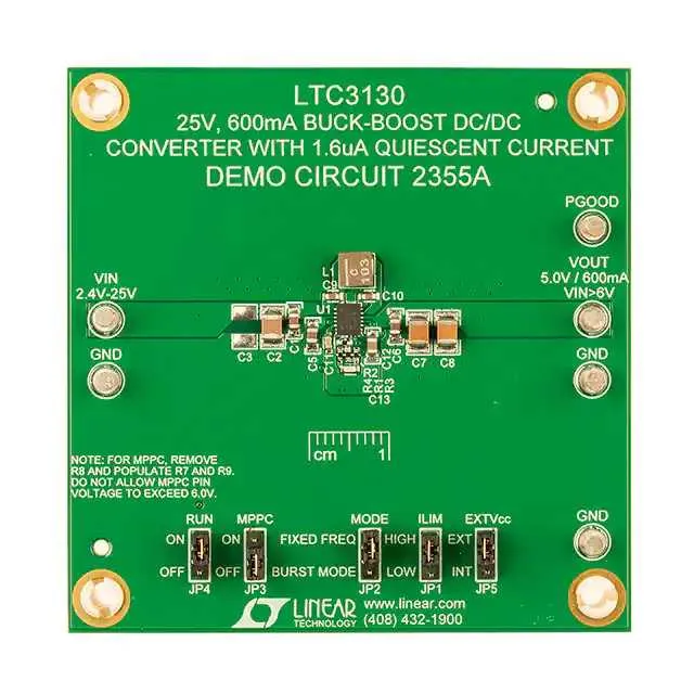 DC2355A (DEMO BOARD FOR LTC3130EUD)