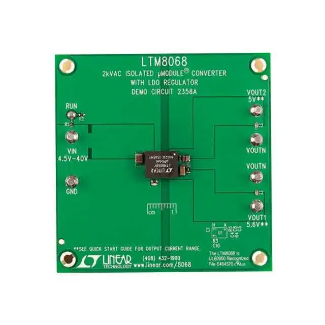 DC2358A (EVAL BOARD FOR LTM8068)