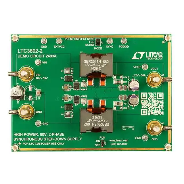 DC2493A (DEMO BOARD FOR LTC3892EUH-2)