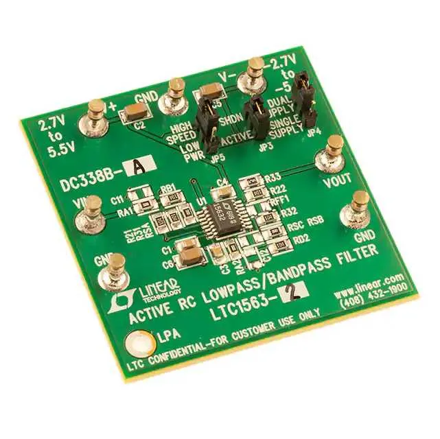 DC338B-A (EVAL BOARD FOR LTC1563-2CGN)