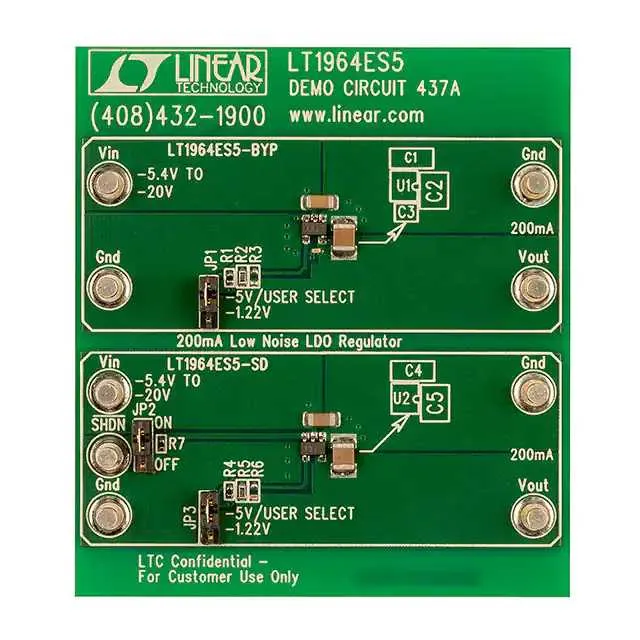 DC437A (BOARD DEMO FOR LT1964ES5)