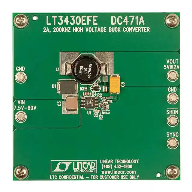 DC471A (BOARD DEMO FOR LT3430EFE)