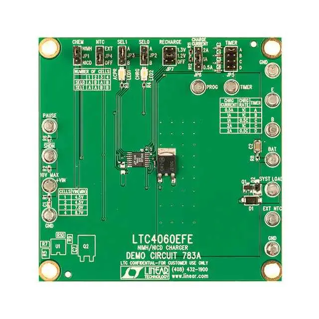 DC783A (BOARD DEMO FOR LTC4060EFE)