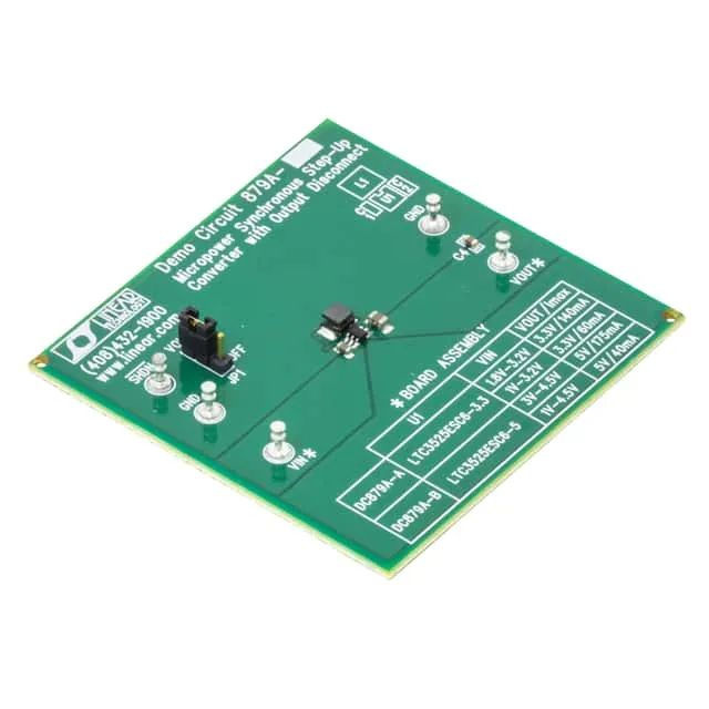 DC879A-B (BOARD DEMO FOR LTC3525ESC6-5)