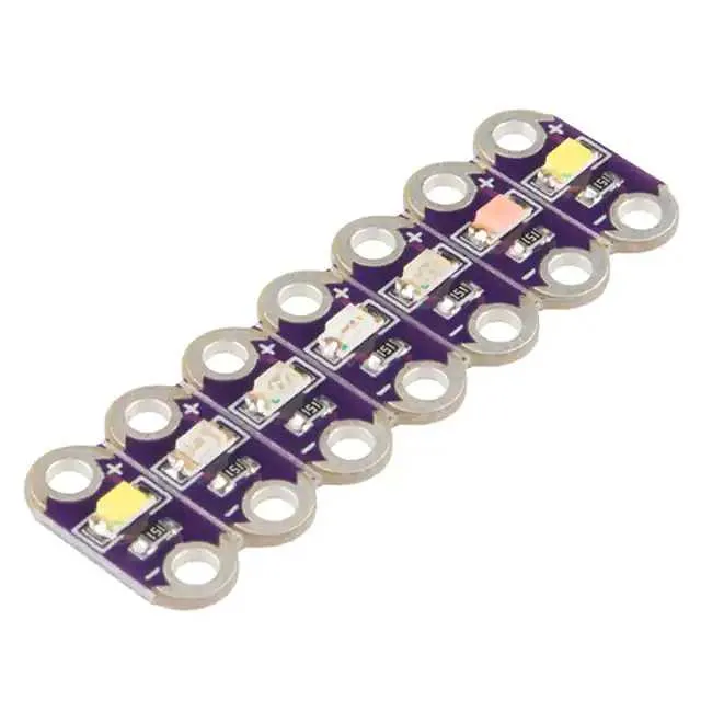 DEV-13903 (DEV BOARD LILYPAD LED STRIP 7CLR)