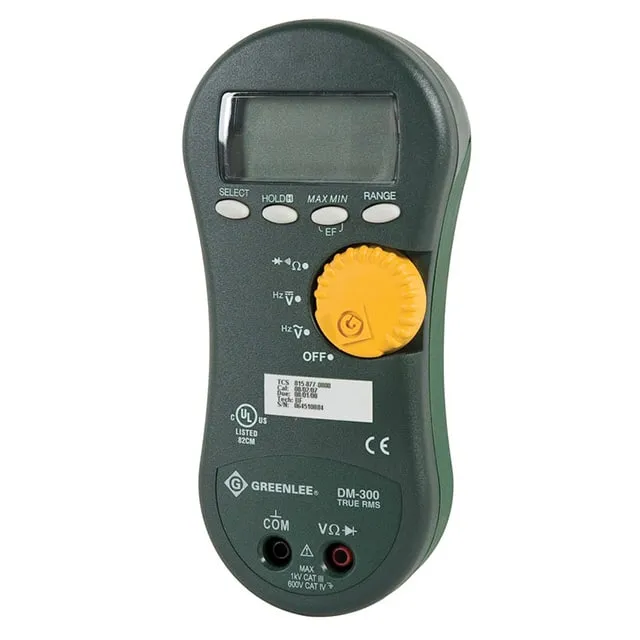 DM-300-C (DMM 1000V RMS)